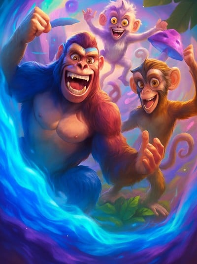 Monkeys Wild Party — слот от PGSoft