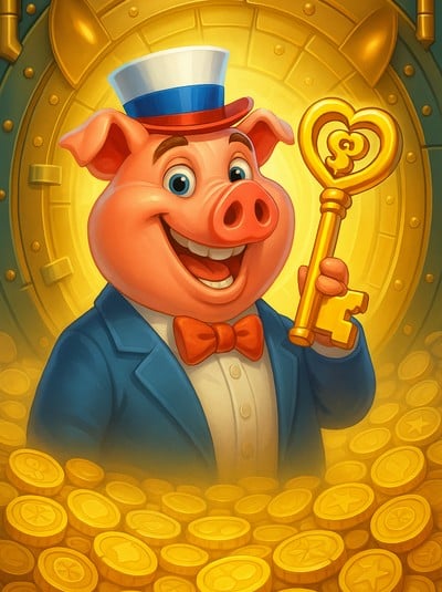 Mr. Oinkster's Key to Riches — слот от Booming Games