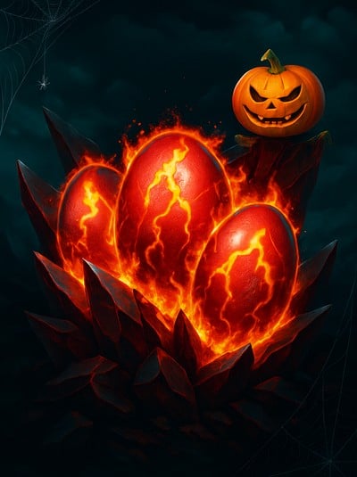 Sizzling Eggs Halloween Edition — слот от VoltEnt
