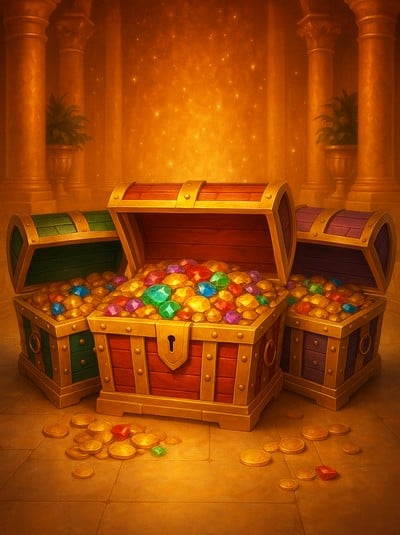 3 Golden Chests — слот от Endorphina