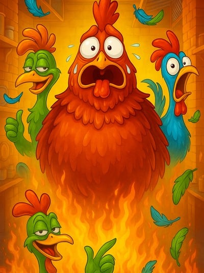 Red Hot Chilli Chickens — слот от BGaming