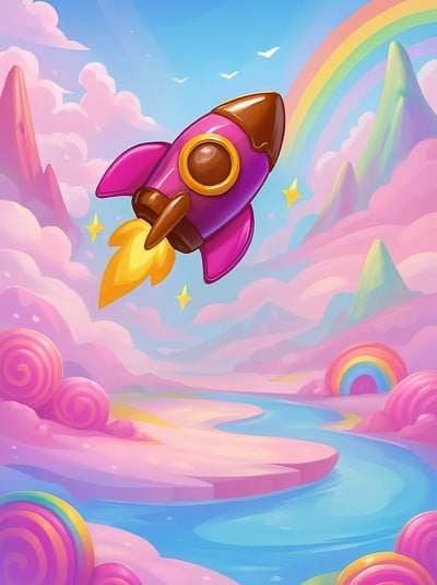 Chocolate Rocket — слот от Hacksaw Gaming