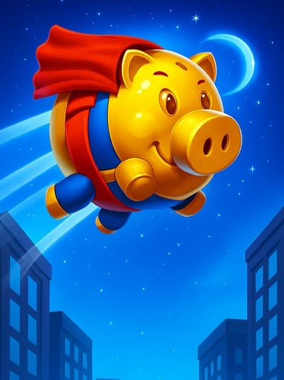 Super Sticky Piggy — слот от 3Oaks