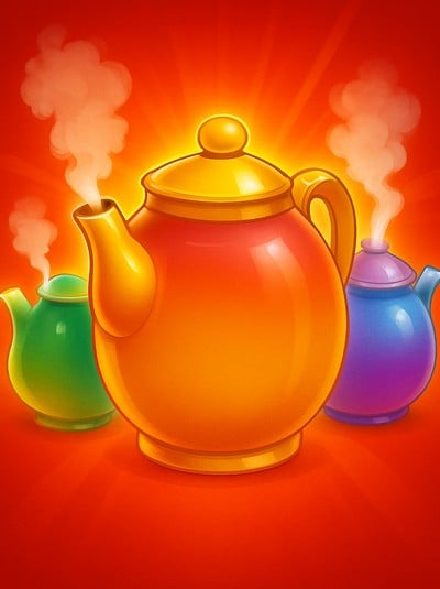 3 Hot Teapots — слот от 3Oaks