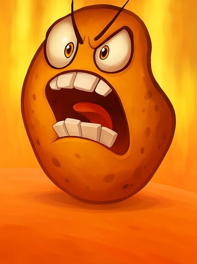 Hot Potato — слот от Thunderkick